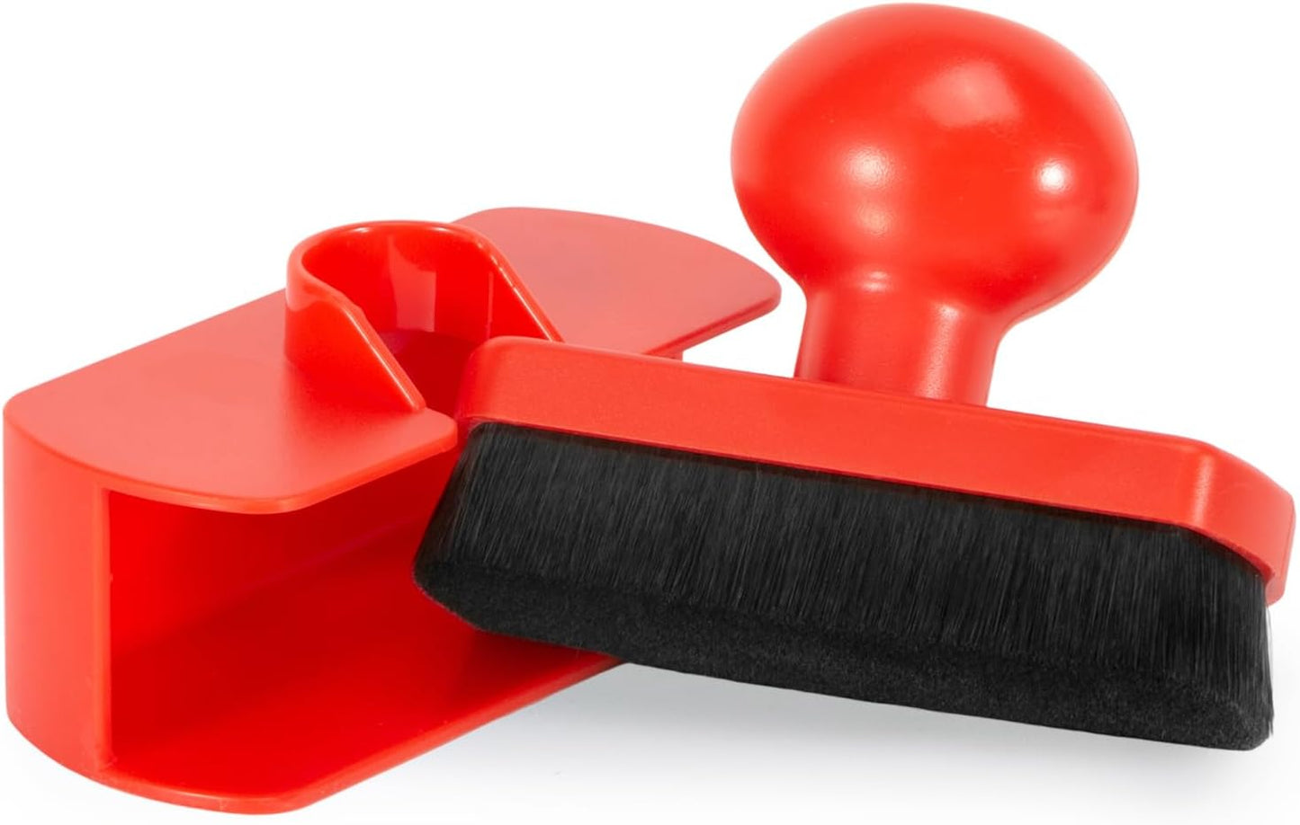 UNIMEIX Tire Shine Applicator Brush Large Vegan Tire Shine Brush with Storage Stand for Vehicles Tire Shine Polish Wax and Car Wash