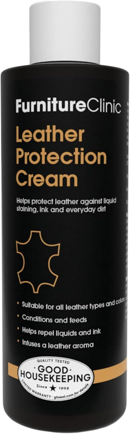 Furniture Clinic Leather Cleaning Wipes | 80 Count | 4-in-1 Clean, Nourish, Condition, & Restore Leather & Vinyl Furniture, Handbags, Jackets, Car Seats, Interiors & More | Residue & Streak-Free