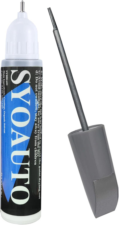 SYOAUTO Black Touch Up Paint for Cars, Auto Touch Up Paint Black Scratch Repair Automotive Black Car Paint Pen 2 in 1 Car Touch Up Paint 0.4 oz
