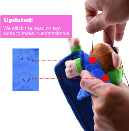 HODRME Car Seat Belt Covers for Kids-Cute Plush Safty Belt Protector Cushions Shoulder Pads, School Bag Strap Covers, Baby Carriage Strap Covers, 2 Pieces
