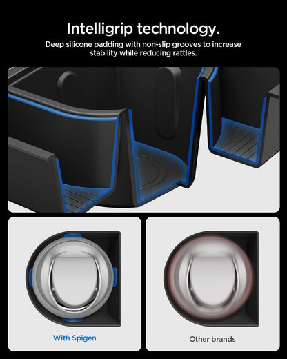 Spigen Center Console Organizer for Tesla Model Y Juniper (Only Premium & Performance 2026) and Model 3 Highland (Standard, Premium & Performance 2024/25/26) with Smooth Slide Technology - [Sliding]