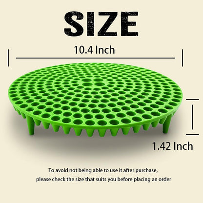 10.4" Heavy Duty Car Wash Bucket Insert (2-Pack) & Wash Mitt Kit - 10.6 oz Detailing Dirt Separator & Grit Trap, Scratch-Free Auto Wash, Fits 3.5 to 5 Gallon Buckets (Red Kit)