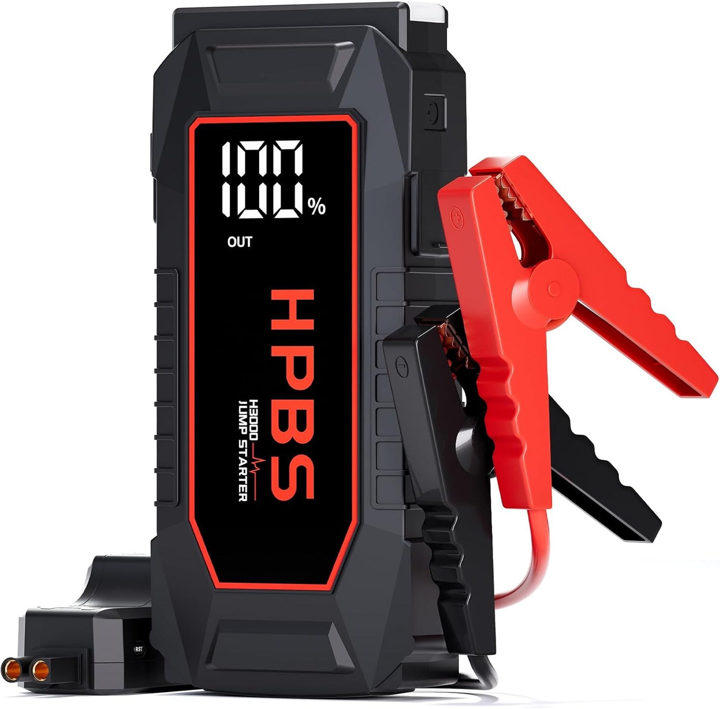 H50 Jump Starter - 5000A Jump Starter Battery Pack for Up to 10.0L Gas and 8.0L Diesel Engines, 12V Car Battery Jumper Starter Portable with 3.0" LCD Display, Jump Box