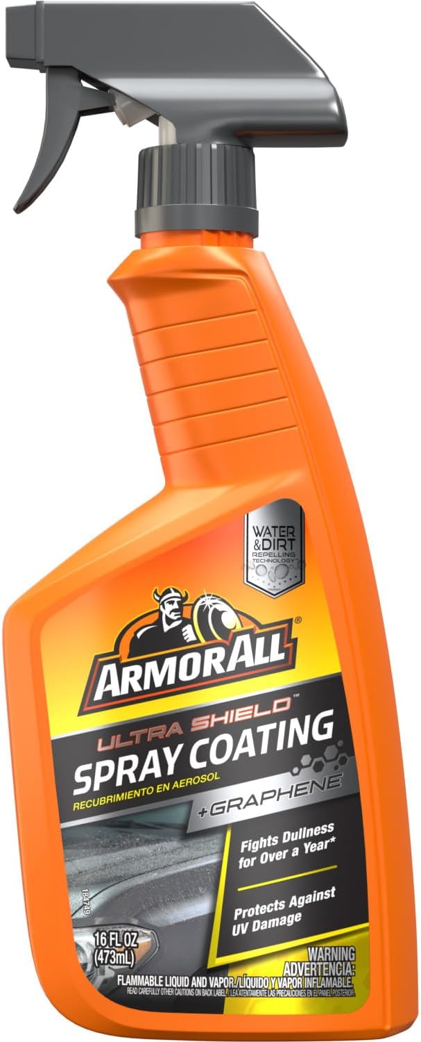 Armor All Extreme Shield Protectant Spray , Interior Car Cleaner with UV Protection Against Cracking and Fading, 16 Fl Oz
