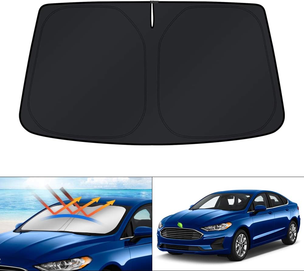 KUST Windshield Sun Shade for Toyota RAV4 2019-2022 2023 2024 2025 2026 Window Accessories Shade Sun Visor Cover Foldable Block UV Rays - Colors B