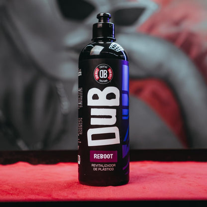 DUB BOYZ Reboot Trim & Plastic Restorer – 16 oz, Restores Faded Surfaces, UV Protection, Water-Resistant Finish, Easy Application for Exterior & Interior Use