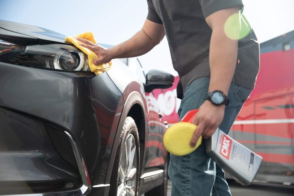 Mothers CMX Ceramic Spray Coating, 24 oz. – Advanced SiO2 + TiO2 Protection, User-Friendly, Professional Grade, Ultra Durable Long-Term Protection, High Gloss Super-Hydrophobic Finish (01024)