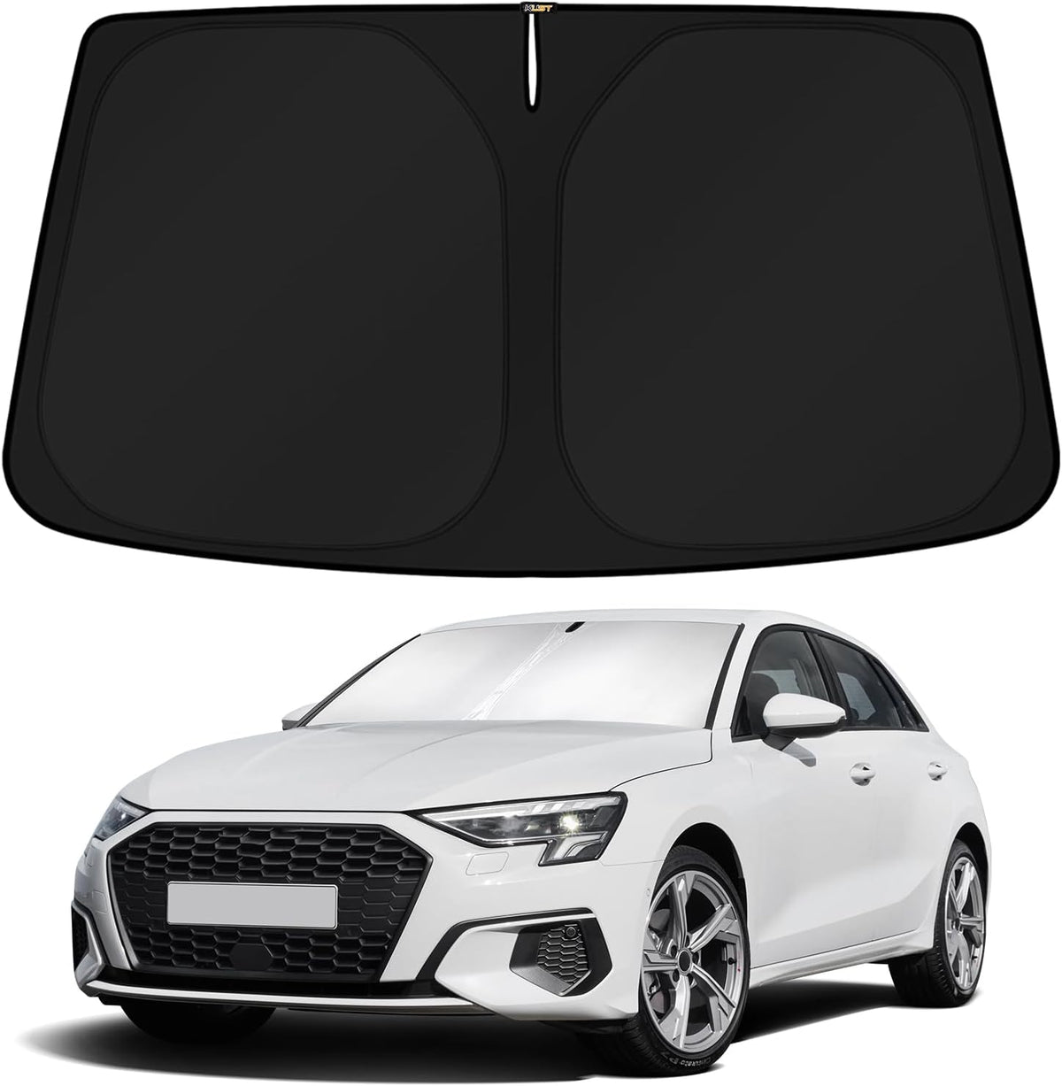 KUST Windshield Sun Shade for Toyota RAV4 2019-2022 2023 2024 2025 2026 Window Accessories Shade Sun Visor Cover Foldable Block UV Rays - Colors G