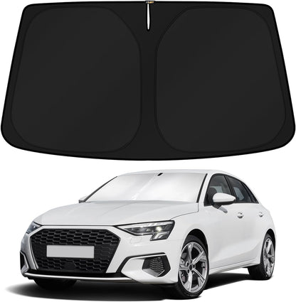 KUST Windshield Sun Shade for Toyota RAV4 2019-2022 2023 2024 2025 2026 Window Accessories Shade Sun Visor Cover Foldable Block UV Rays - Colors G