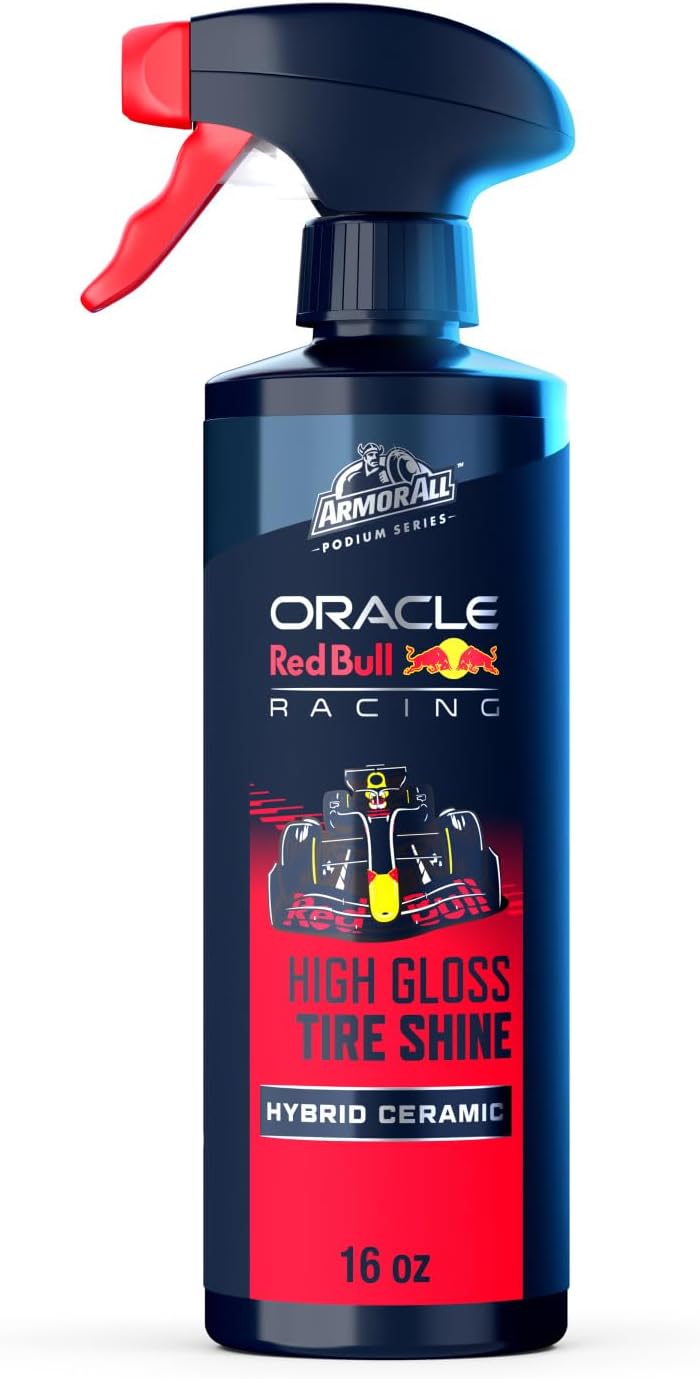 Armor All Podium Series High Shine Hybrid Ceramic Car Spray Wax, Safe on All Car Paint Finishes, Developed With Oracle Red Bull Racing, 16 fl oz