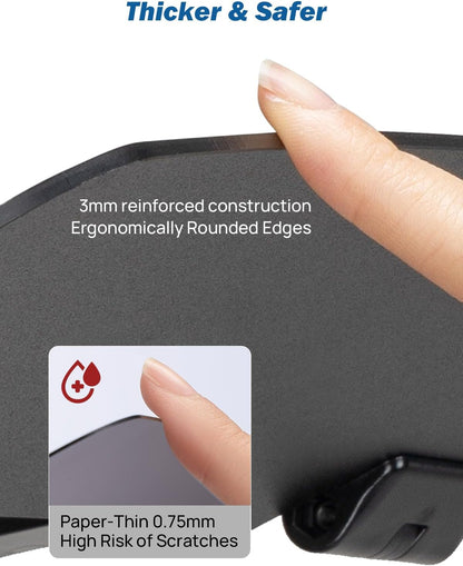 JOYTUTUS Sun Visor Extender for Cars, Polarized Sun Visor Extender Universal Sun Blocker UV400, Adjustable Visor Extension for Car Visor,Double-Clip,Anti Glare Stray Light