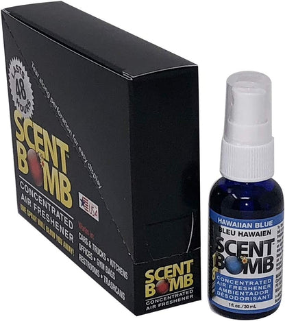 Scent Bomb Air Freshener Spray, Long-Lasting Odor Eliminator - Effective Deodorizer for Home & Car, Fresh Room Spray for Kitchen, Bathroom & Smell Neutralizer - 1 oz Pack of 4, Black Cherry Scent