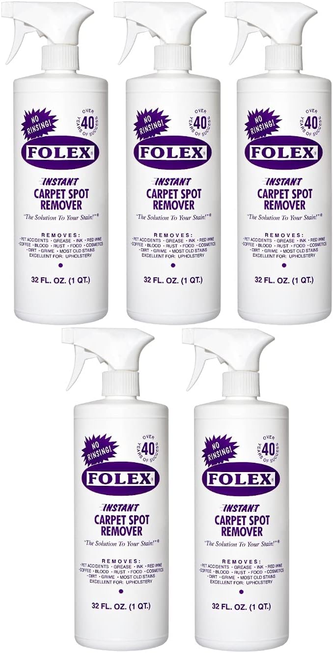 Folex Instant Carpet Spot Remover, 32 Fl Oz (Pack of 2)