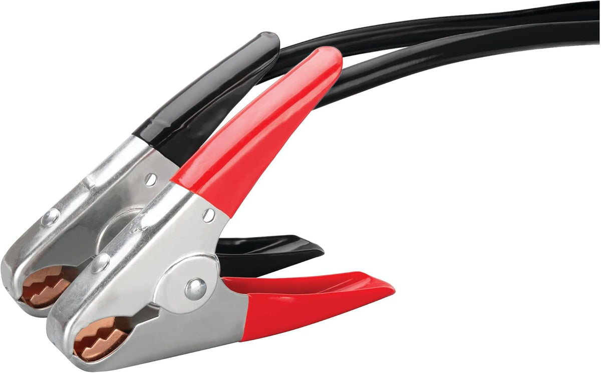 Performance Tool W1675 10ft 4GA Lighted Jumper Cables - Tangle-Free, Heavy Duty Clamps, Suitable for Trucks, SUVs, and Other Large Vehicles
