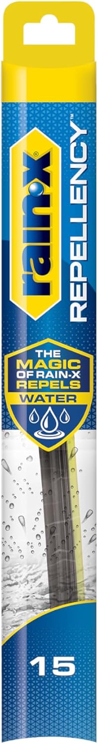 Rain-X 810363 Repellency Water Repellent Wiper Blades, 22" Windshield Wipers (Pack of 2), All Weather Streak-Free for Enhanced Visibility w/Water Repellency Formula [Amazon Exclusive] - Colors A