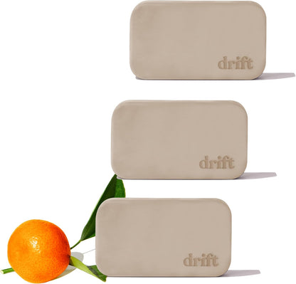 Drift Car Air Freshener - Stone Air Freshener Car Odor Eliminator - Long Lasting Scent - Auto Accessories - Metal Clip - Essential Oils - Clean Ingredients - Open Air Scent Starter Kit