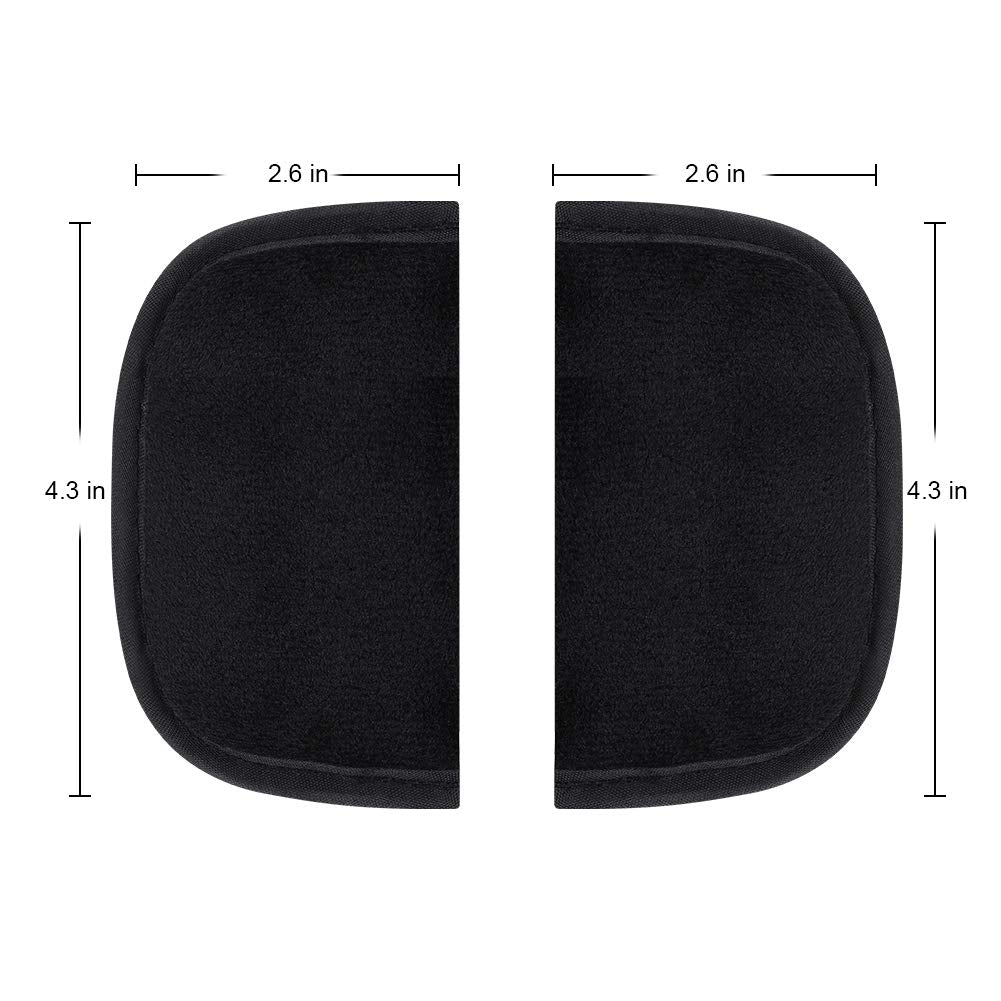 Accmor Car Seat Strap Pads for Baby Kids Toddler, Soft Car Seat Strap Covers Shoulder Pads for All Baby Car Seats, Stroller, Pushchair, High Chair