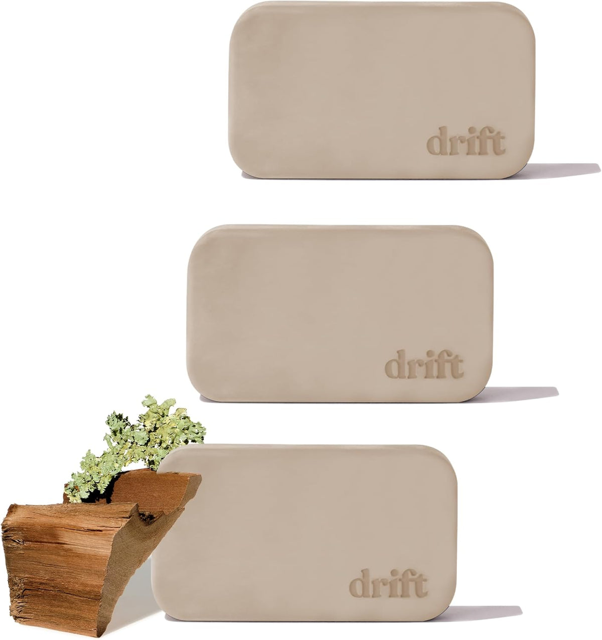 Drift Car Air Freshener - Stone Air Freshener Car Odor Eliminator - Long Lasting Scent - Auto Accessories - Metal Clip - Essential Oils - Clean Ingredients - Open Air Scent Starter Kit