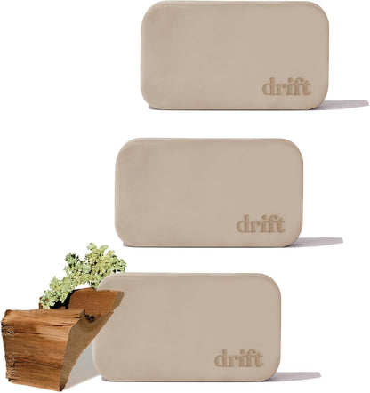 Drift Car Air Freshener - Stone Air Freshener Car Odor Eliminator - Long Lasting Scent - Auto Accessories - Metal Clip - Essential Oils - Clean Ingredients - Open Air Scent Starter Kit