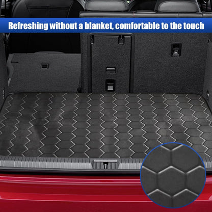 Car Trunk Cargo Liner, 38"×29" Scratch-Resistant Car Floor Mat, Washable Auto Trunk Protective Mat, Fashionable Vehicle Interior Decoration Accessories for SUVs, Trucks (Style1)