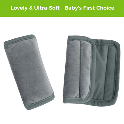 COOLBEBE Car Seat Straps Shoulder Pads for Baby Kids, Super Soft Seat Belt Covers for All Car Seats/Pushchair/Stroller/High Chair