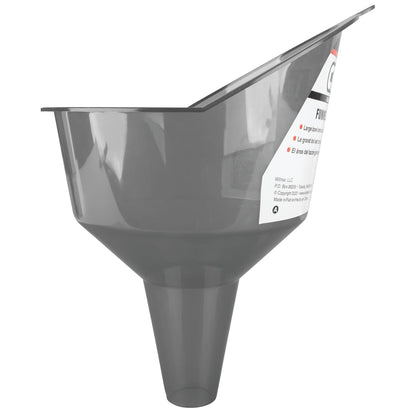 Performance Tool W4053 Clear View Easy-Fill Funnel Set (3 Pieces) - Versatile Liquid Filling Solutions