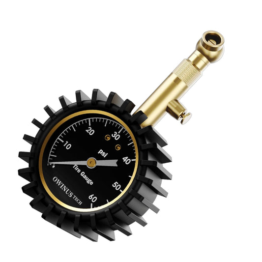 Tire Pressure Gauge,60 PSI Tire Gauges for Tire Pressure 2" Glowing Dial Air Pressure Gauge for Tires,Car Gifts Car Stuff for Men,Car Guys.