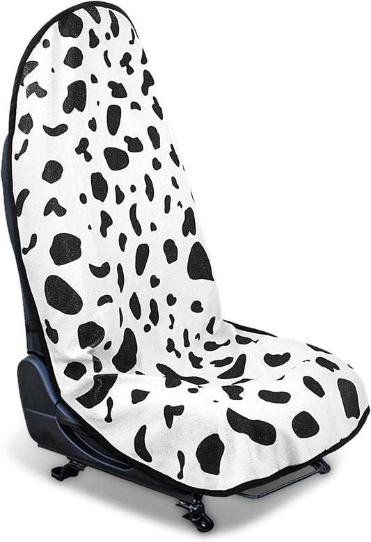 Waterproof Sweating Car Seat Cover for Post Gym Workout, Running, Swimming, Beach and Hiking, Universal Fit Non-Slip Towel Bucket Seat Protector for Cars SUV Trucks, Machine Washable (Grey)
