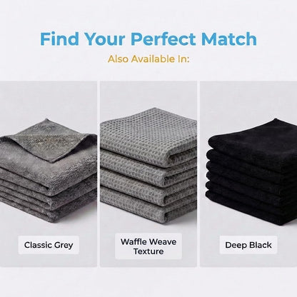 Microfiber Towels for Cars - 15.7" x 15.7" inches, Highly Absorbent Professional Grade Drying Towel Set for Superior Cleaning and Drying Performance - Car Drying & Kitchen Towel - Pack of 3