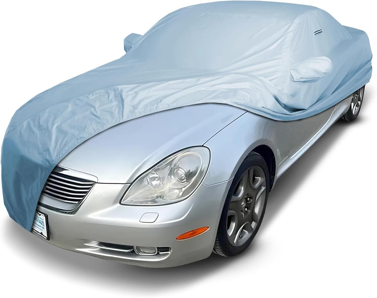 iCarCover Premium Car Cover for 1990-2017 Lexu s LS400, LS430, LS460 Heavy Duty Waterproof All-Weather Automobiles Custom Fit Indoor Outdoor UV Snow Protection Covers with Straps and Bag - Colors B