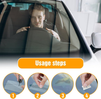 YAUNJI Windshield Chip Repair Kits, 2026 Upgraded Cracked Windshield Repair Kit for Car Chips and Cracks, Universal Cracks Gone Glass Saver Kit Must-Have for Vehicle Most Cars (1)