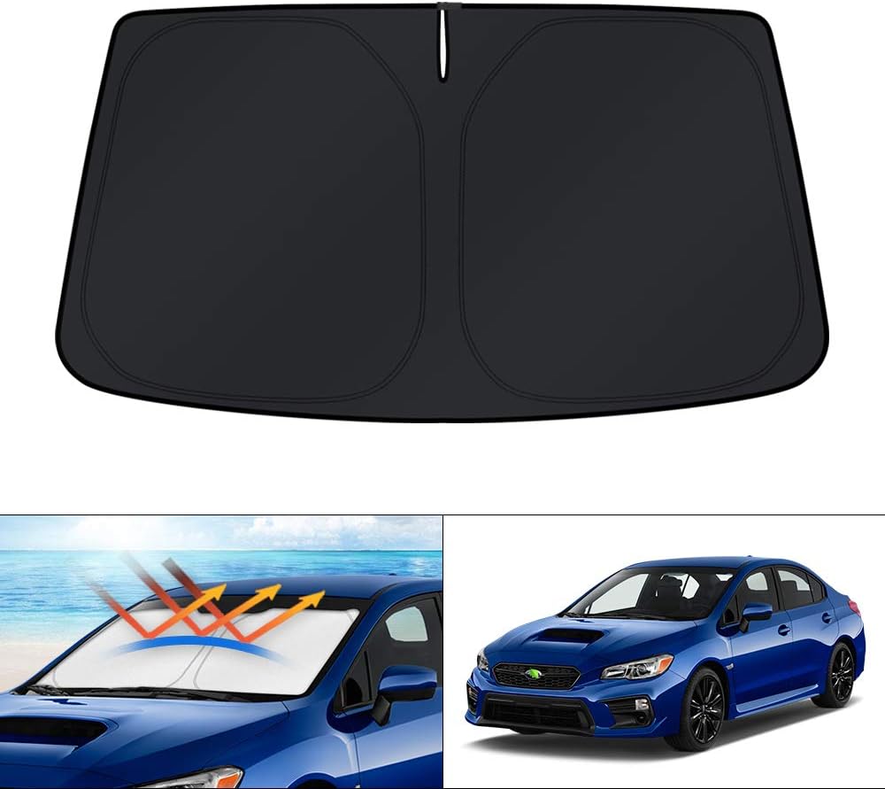KUST Windshield Sun Shade for Toyota RAV4 2019-2022 2023 2024 2025 2026 Window Accessories Shade Sun Visor Cover Foldable Block UV Rays - Colors G