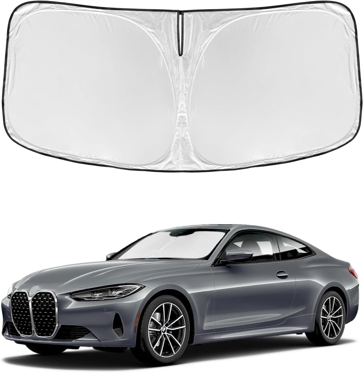 for Toyota Tacoma 2016-2023 2024 2025 2026 Sun Shade Sunshade Windshield Cover - 4 Layers Front Window Shade Custom Fit Tacoma 2Dr 4Dr Pickup Sun Visor 240T Shade Blocks UV Rays Car Accessories - Colors C