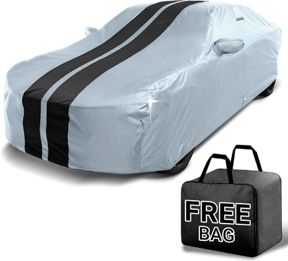 iCarCover Premium Car Cover for 1990-2017 Lexu s LS400, LS430, LS460 Heavy Duty Waterproof All-Weather Automobiles Custom Fit Indoor Outdoor UV Snow Protection Covers with Straps and Bag - Colors B