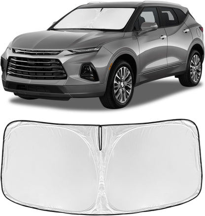 for Toyota Tacoma 2016-2023 2024 2025 2026 Sun Shade Sunshade Windshield Cover - 4 Layers Front Window Shade Custom Fit Tacoma 2Dr 4Dr Pickup Sun Visor 240T Shade Blocks UV Rays Car Accessories - Colors G