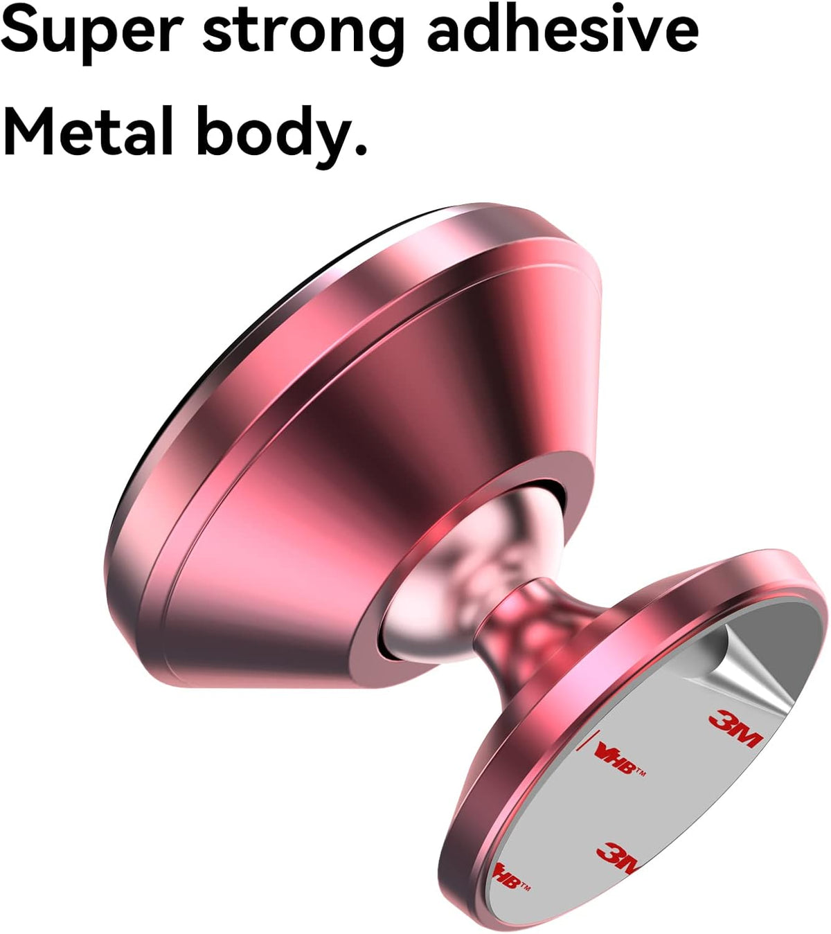 Coolpow【2 Packs Magnetic Phone Holder for Car【Strong Magnet】 Phone Holders for Your Car Phone Holder Mount【4 Metal Plate】 Universal Car Accessories for Women Men for iPhone Samsung Speakerphones