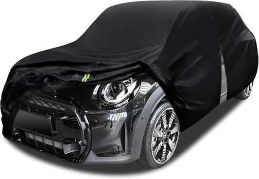 6 Layers Car Cover Waterproof All Weather for Automobiles, Size A3 with Zipper Cotton Fit for Toyota Camry, Honda Accord, Ford Mustang, Chevy Camaro/Malibu,Kia Optima/K5 (187-198 inch)