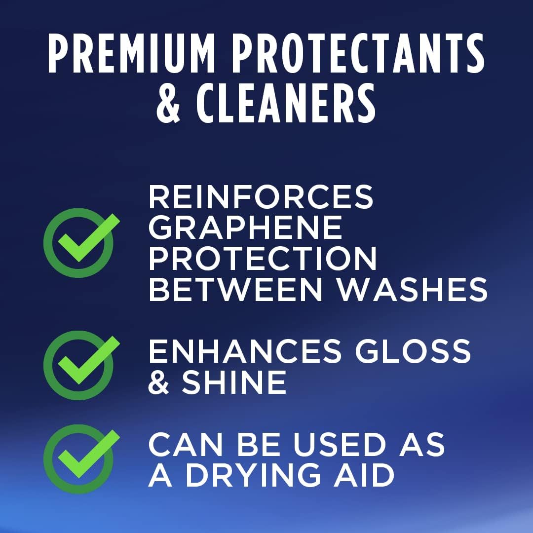 303 Products Graphene Detailer Spray, Quick Detail Spray for Car Exterior – Enhances Gloss & Protection on Paint, Coatings & Wax, Waterless Wash & Drying Aid, 16 oz