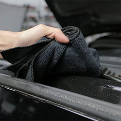 Chemical Guys Workhorse Professional Grade Microfiber Towels for Cars - Black 16x16 Inch Microfiber Cleaning Cloths for Home & Pet Drying, Soft & Scratch-Free, Washing, Drying & Cleaning, 3 Pack