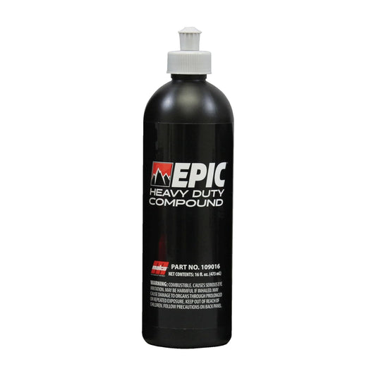 Malco Epic Heavy-Duty Car Polishing Compound – Best Deep Scratch Remover | All-in-One, One-Step Compound for Polishing Car Paint | Swirl-Free Finish | Removes P1500 Sand Scratches | 16 Oz. (109016)