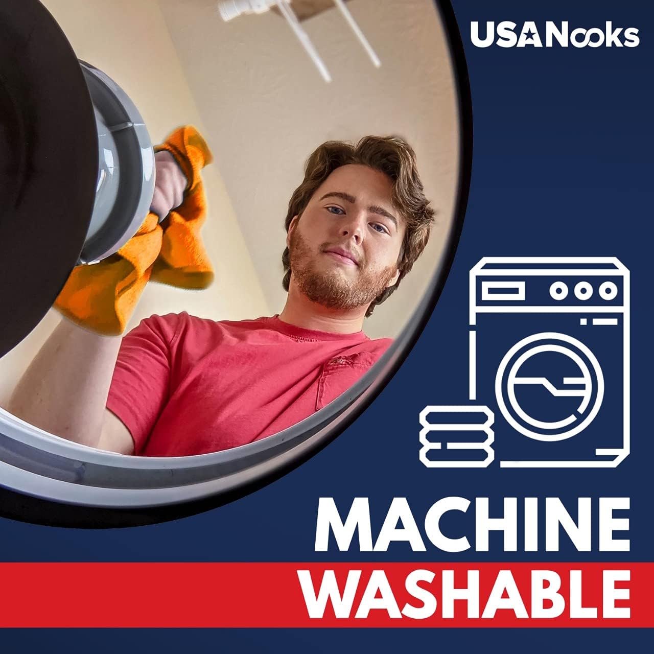 USANOOKS Premium 300GSM Microfiber Cleaning Cloth - 12.5"x12.5" High Performance - 1200 Washes, Ultra Absorbent Microfiber Towels for Cars Undercarriage, Rims & Engine Bay Cleaning - Microfiber Cloth