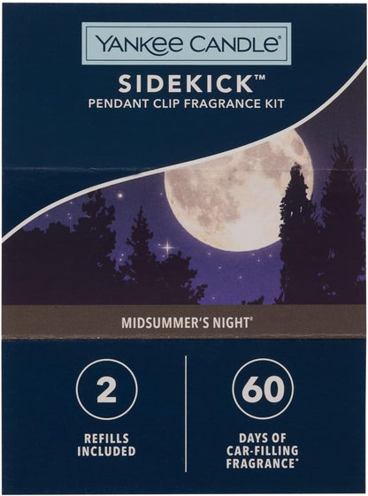 Yankee Candle Midsummer's Night Smart Scent Car Vent Clip, 2 Pack