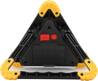 Waterproof Warning Triangle Light, Portable LED Road Flare | Rechargeable warning triangle light for vehicle breakdowns, accidents and emergency work