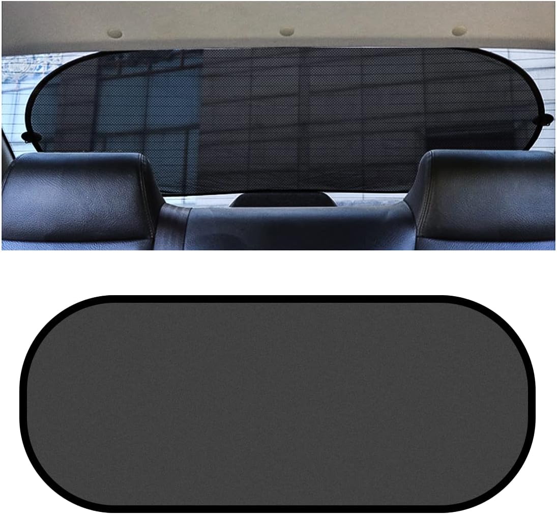 2 Pack Universal Car Window Shade, Cling Sunshade - Sun, Glare and UV Rays Protection for Your Child - Baby Side Window Car Sun Shades, Blocks Over 98% of Harmful UV Rays (Large)