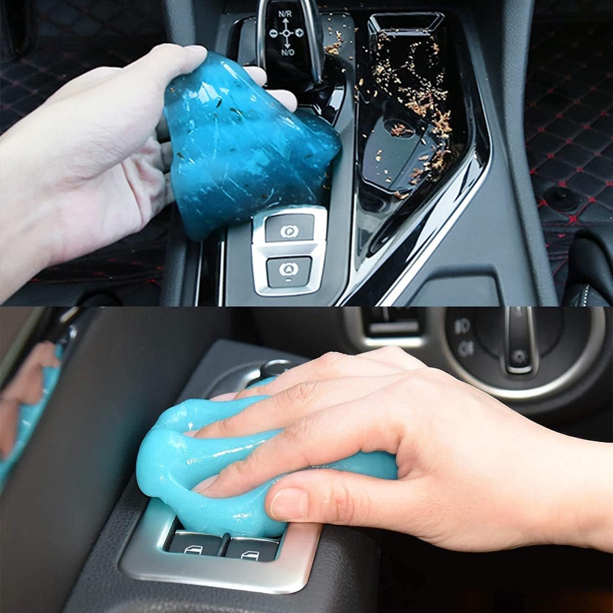 Moly Magnolia Cleaning Gel for Car, Universal Detailing Putty Gel Detail Tools Car Interior Cleaner, Removal Putty Keyboard Cleaner for Car Vents, PC, Laptops, Cameras (Blue)