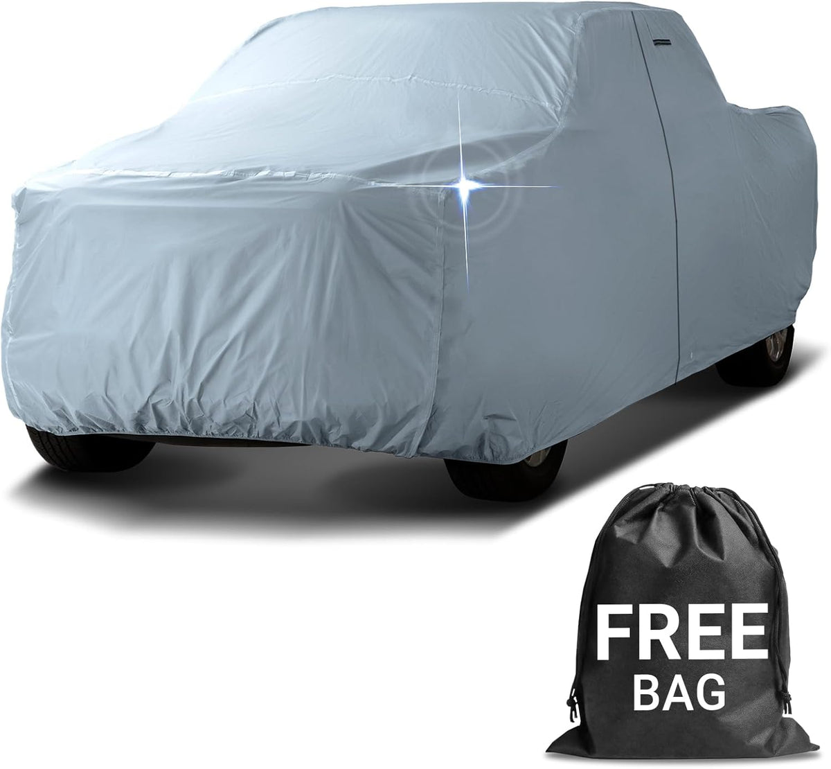 iCarCover 15-Layer Car Cover Waterproof All Weather | Premium Quality Car Covers for Automobiles, UV Protection, El Camino, Impala, Bel Air, Monte Carlo, Galaxie, Charger, Size C21 (See Size Chart) - Colors A