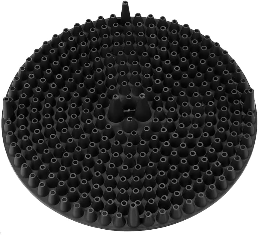 Car Wash Bucket Grit Trap Inserts, Vehicle Detailing Wash Filter for Remove Dust and Dirt, Automotive Cleaning Tool Fits 12 Inch Diameter Bucket, Universal for SUV RV Truck (Black)