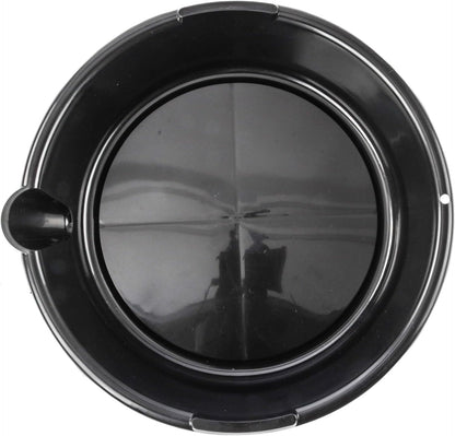 JEGS Drain Pan | 7 Quart Capacity | 13.5in.x 11in.x 4in.| Black | Plastic | For Oil, Transmission & Differential Fluid, And Coolant Collection As Well As Other Uses