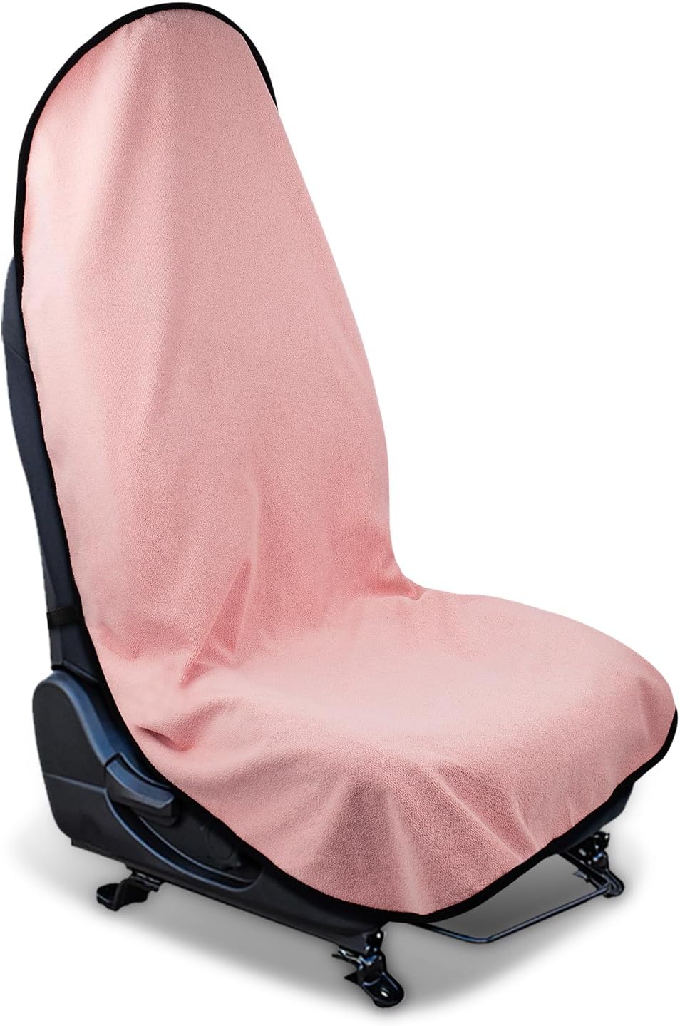 Waterproof Sweating Car Seat Cover for Post Gym Workout, Running, Swimming, Beach and Hiking, Universal Fit Non-Slip Towel Bucket Seat Protector for Cars SUV Trucks, Machine Washable (Grey)