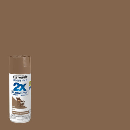Rust-Oleum 334029 Painter's Touch 2X Ultra Cover Spray Paint, 12 oz, Gloss Clear - Colors F